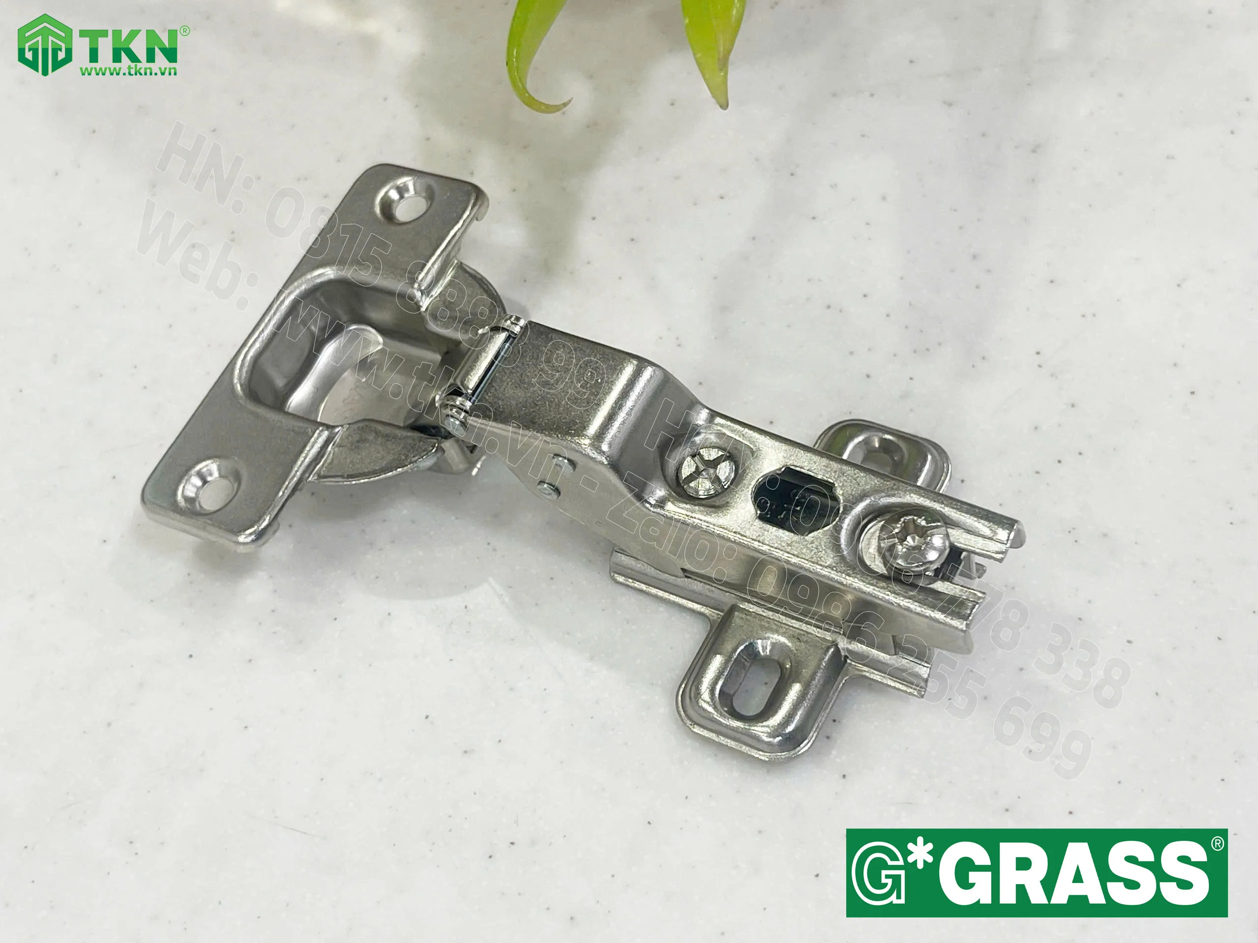Bản lề bật Grass cong vừa lắp thường mở 100 độ SSP04.0815 12