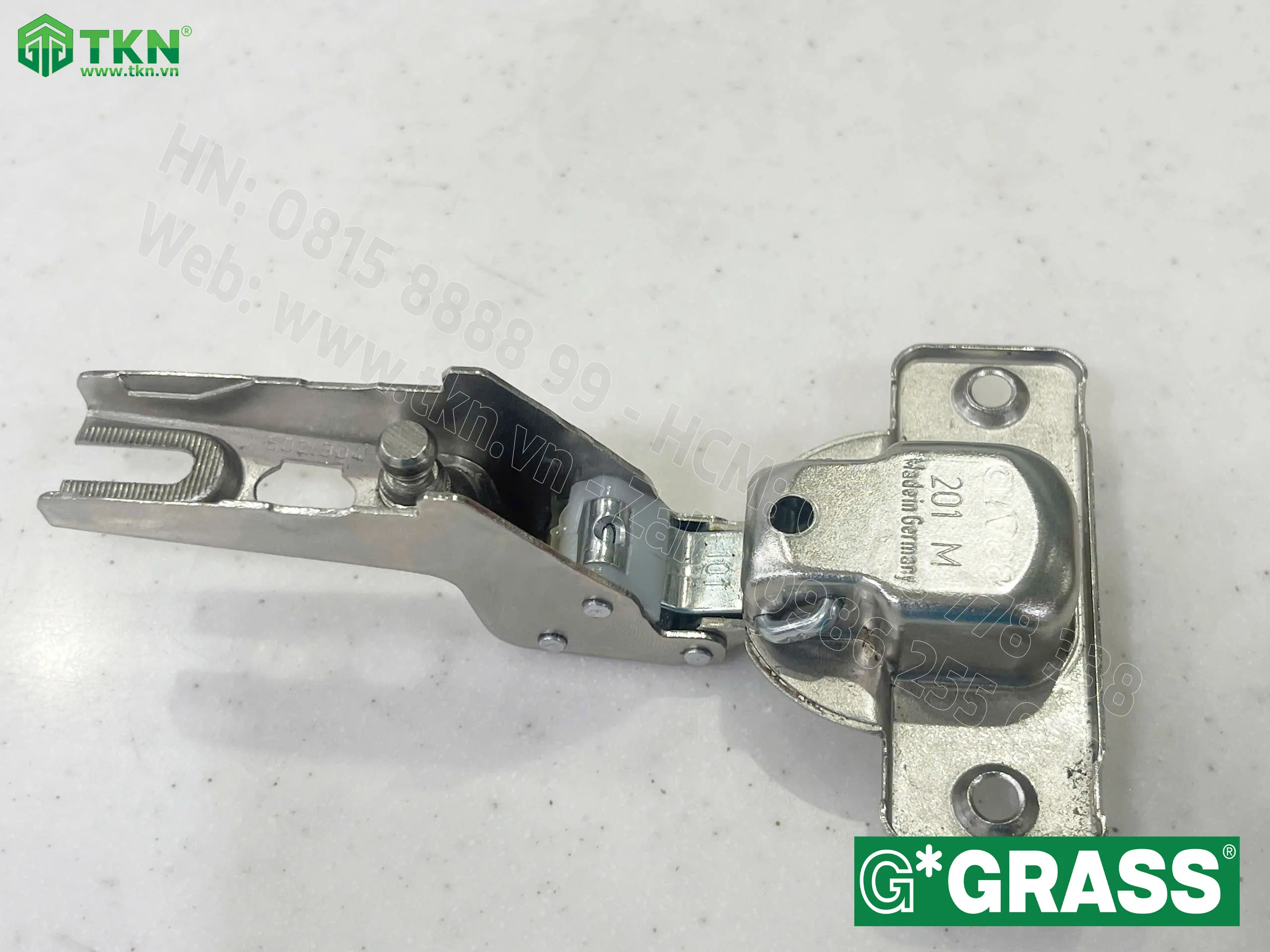 Bản lề bật Grass cong vừa lắp thường mở 100 độ SSP04.0815 4