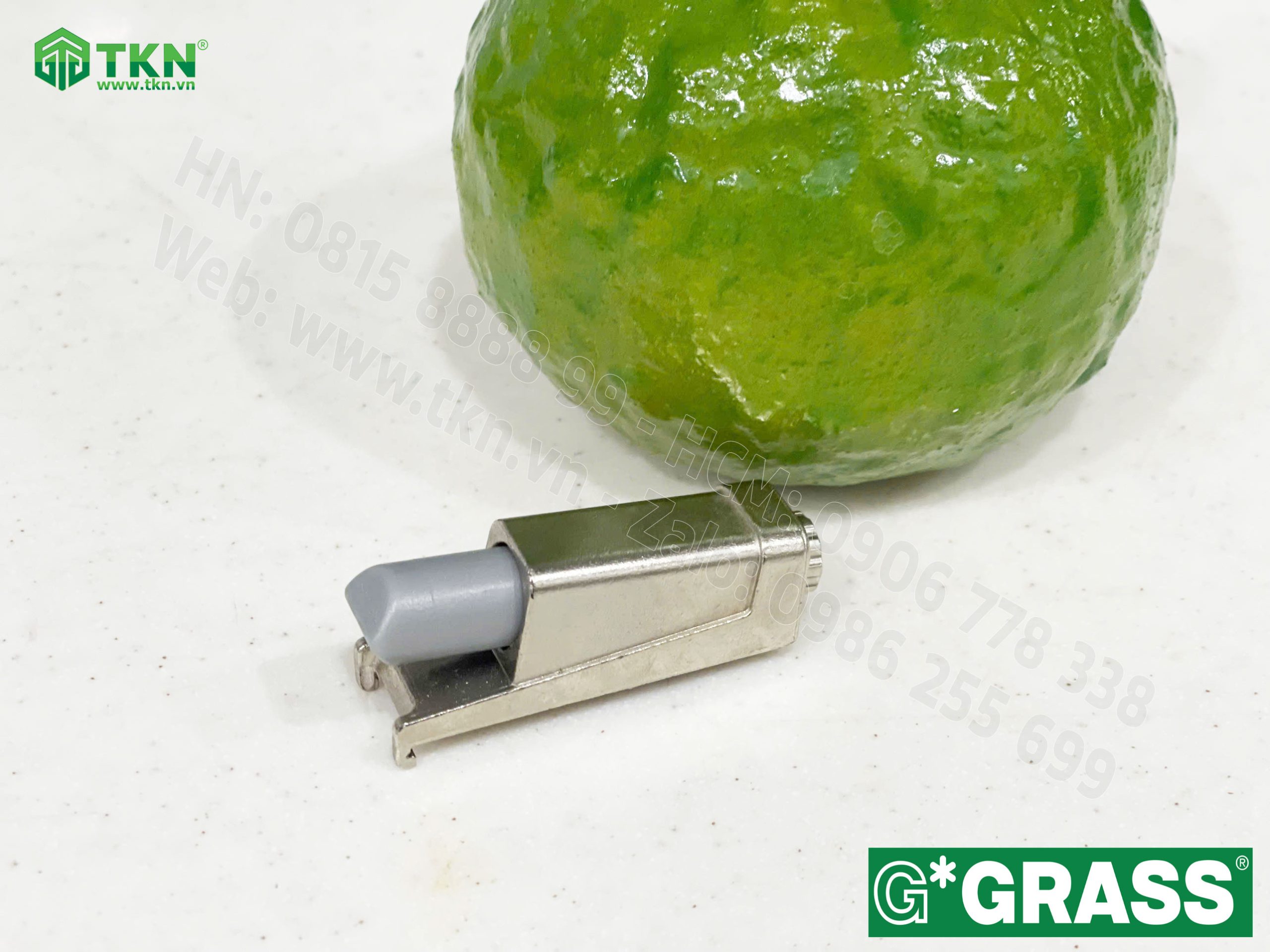 Giảm chấn dùng cho bản lề tủ bếp Grass Nexis mở 170 độ SC.F65S 7