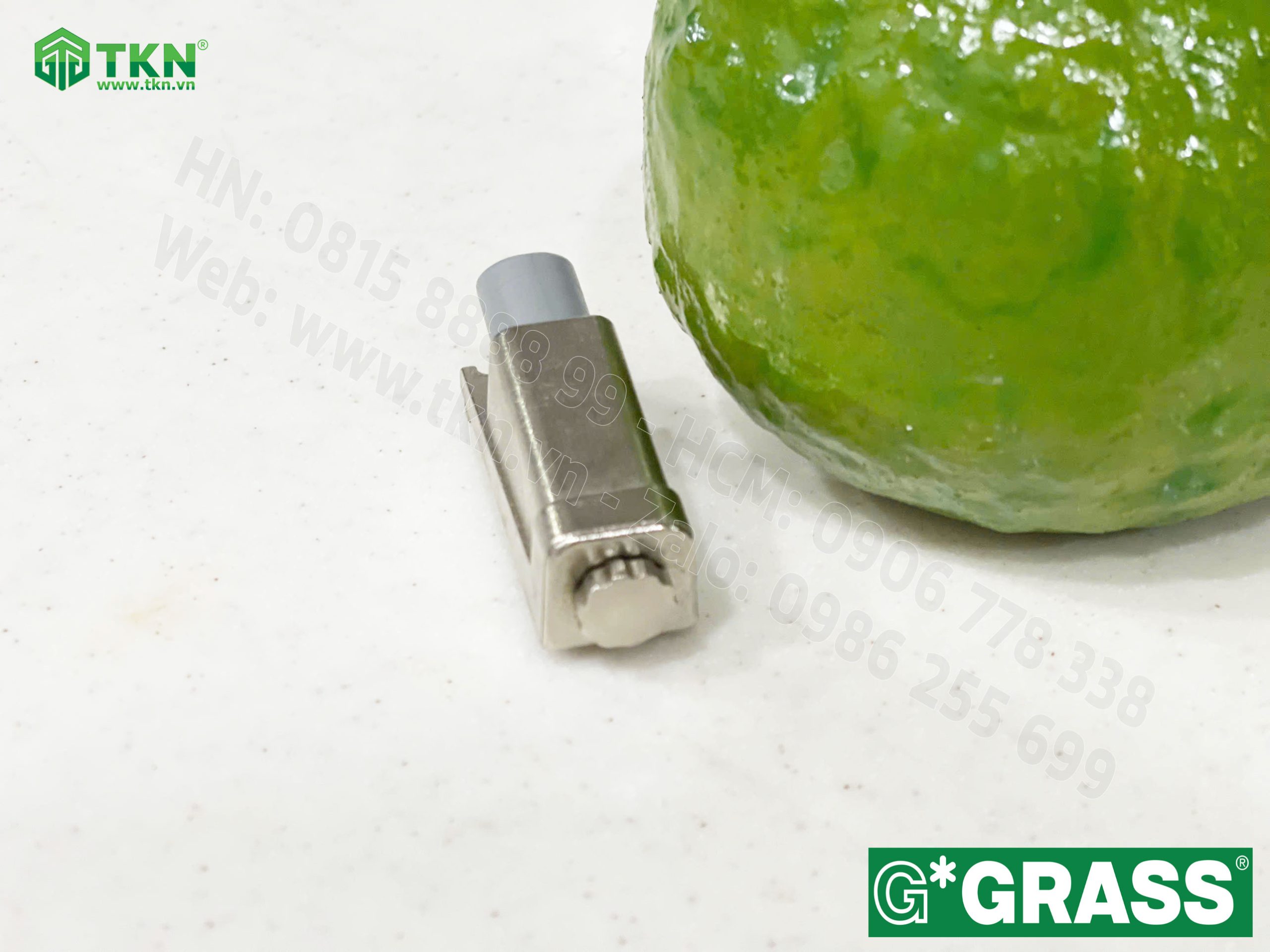 Giảm chấn dùng cho bản lề tủ bếp Grass Nexis mở 170 độ SC.F65S 5