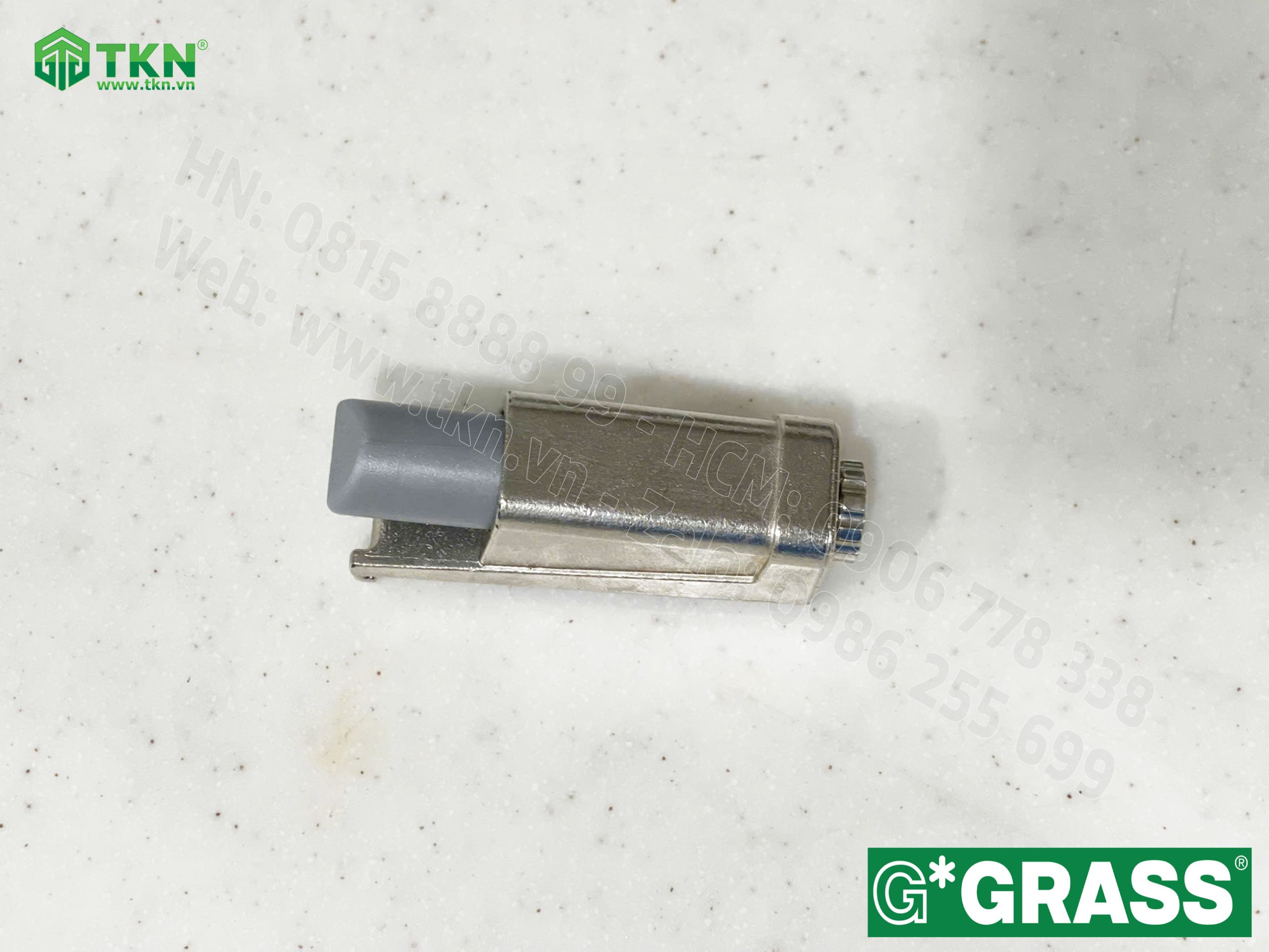 Giảm chấn dùng cho bản lề tủ bếp Grass Nexis mở 170 độ SC.F65S 12