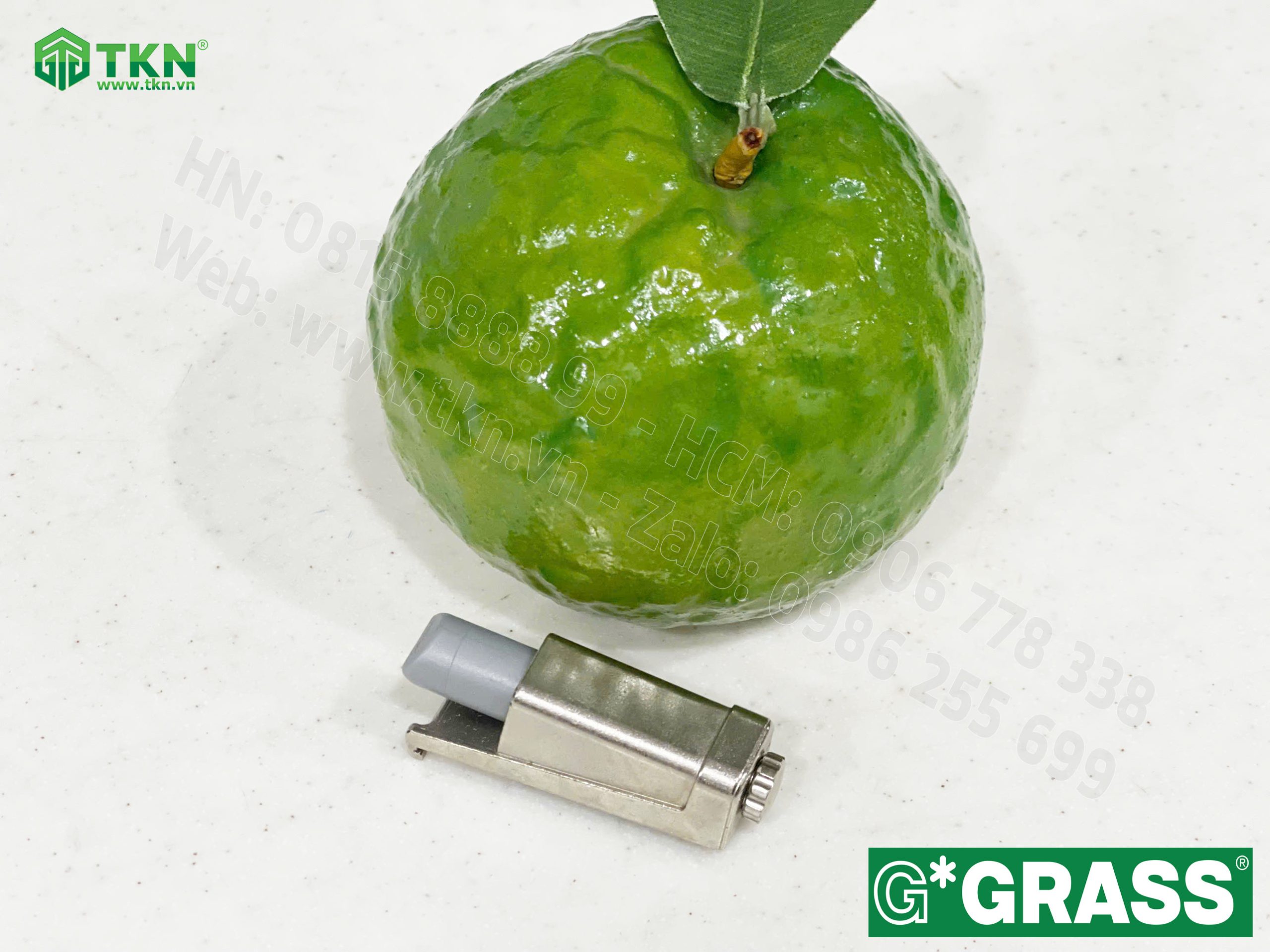 Giảm chấn dùng cho bản lề tủ bếp Grass Nexis mở 170 độ SC.F65S 8
