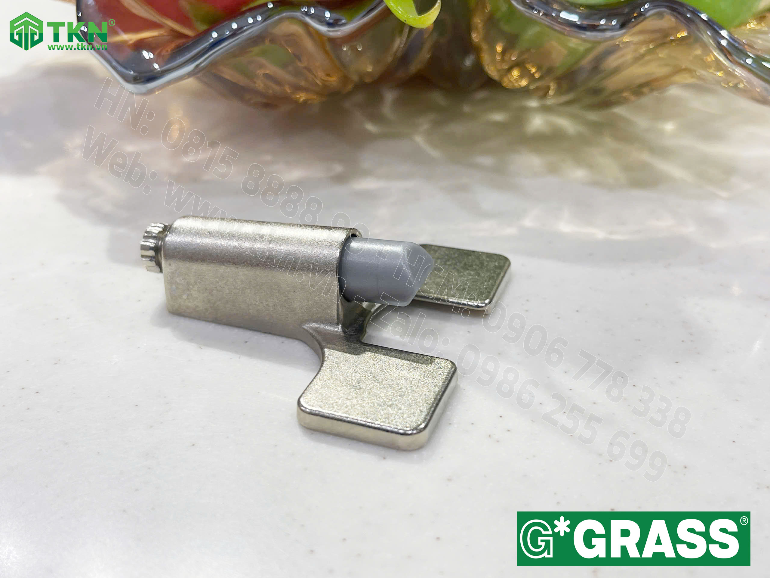 Giảm chấn dùng cho bản lề tủ bếp Grass Nexis mở 100 & 110 độ SC.F22S 5