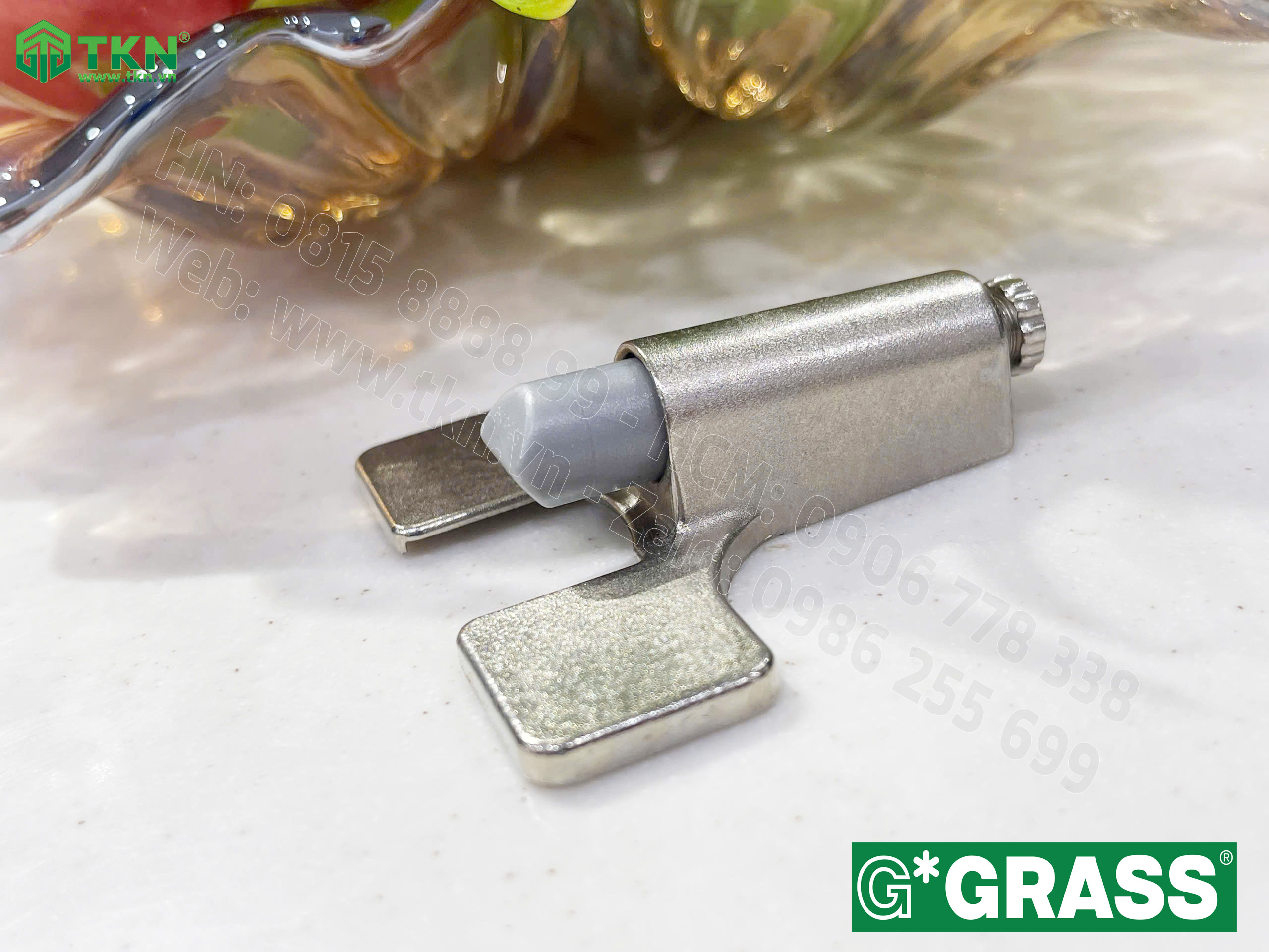 Giảm chấn dùng cho bản lề tủ bếp Grass Nexis mở 100 & 110 độ SC.F22S 4