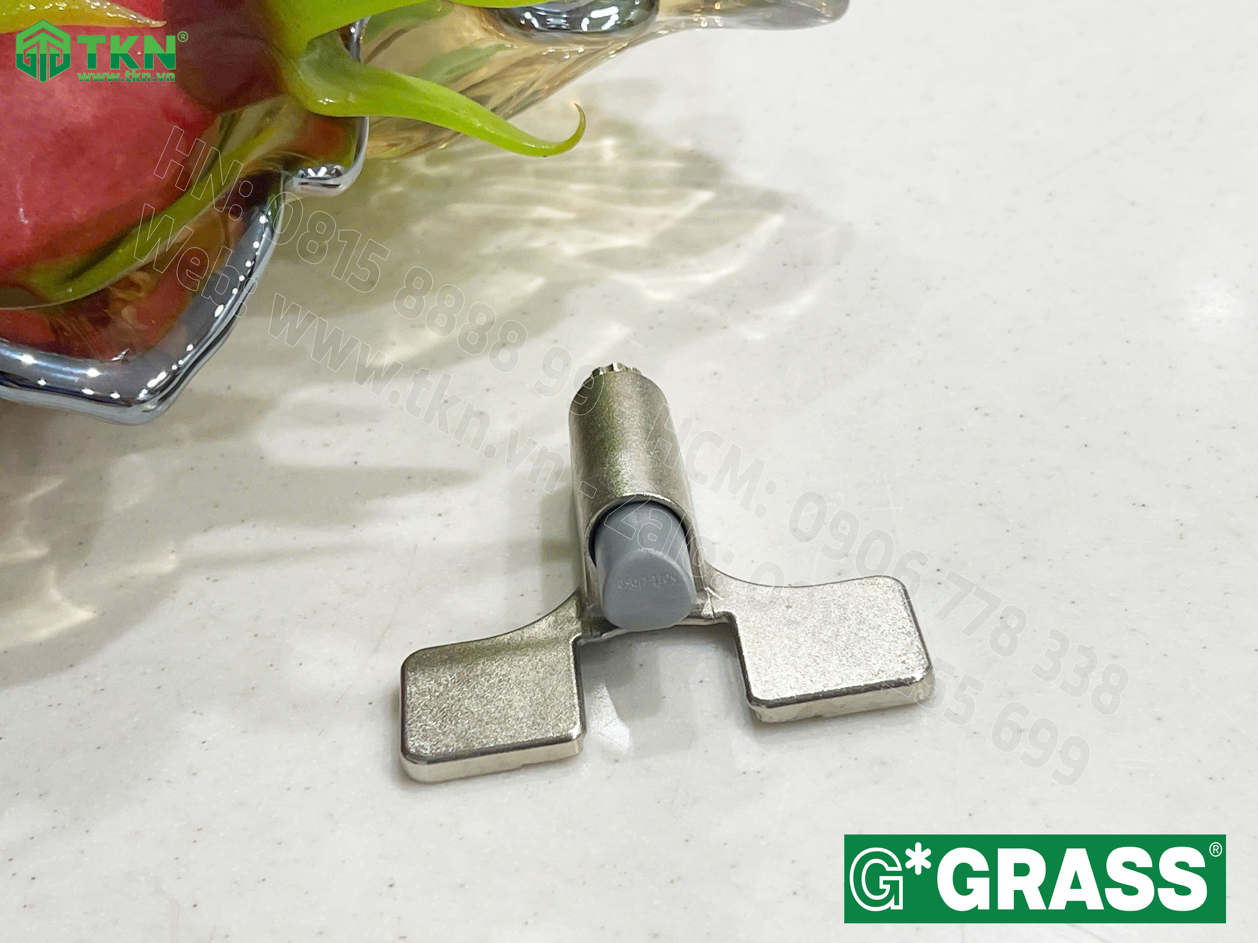 Giảm chấn dùng cho bản lề tủ bếp Grass Nexis mở 100 & 110 độ SC.F22S 7