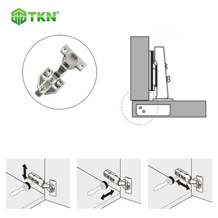 Hưỡng dẫn lắp đặt bản lề NewEra 666C 
