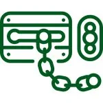 Khóa cửa trượt lùa NewEra Đức