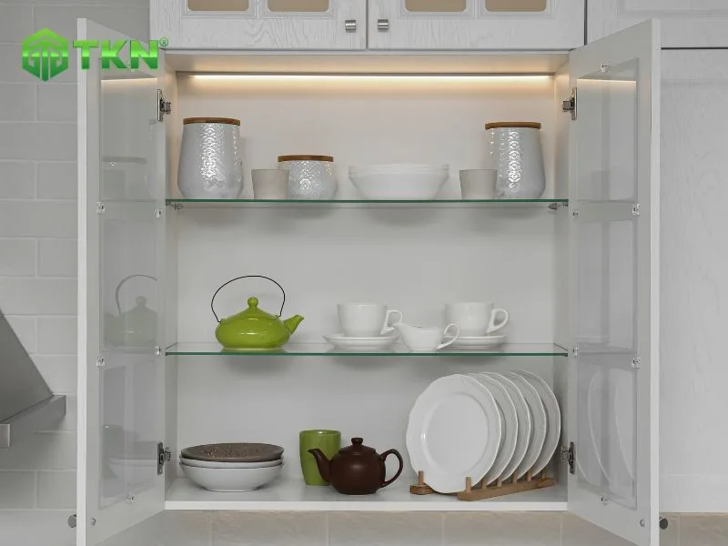 Ứng dụng bản lề giảm chấn Grass Nexis CS04.0815T