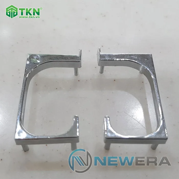 Đầu bịt tay nắm âm màu inox trắng sang trọng NE8888.SS 1