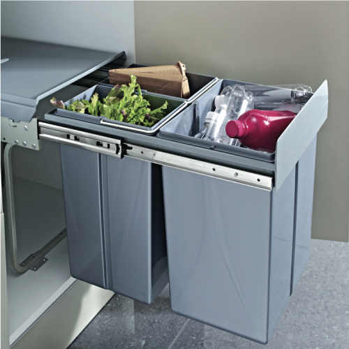 Lưu ý lắp đặt và sử dụng thùng rác tủ bếp