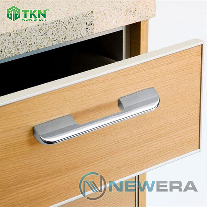 Tay nắm tủ bếp, nội thất hiện đại nhôm NewEra – mã NE2982.128CP 9