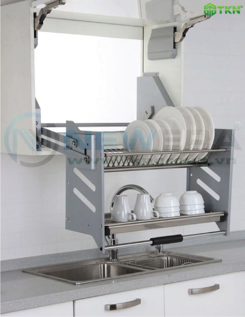 Giá bát nâng hạ bằng inox 304