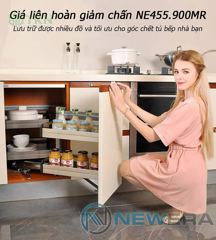 NewEra NE455.900MR giúp căn bếp thêm tiện nghi hơn