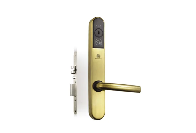 Khóa thẻ từ khách sạn NewEra thép nguyên chất NE6666HL11SB