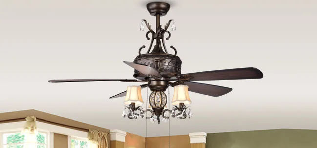 Quạt trần trang trí NewEra dài 720mm NE8211W52H720