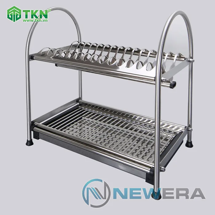 Giá để bát đĩa NewEra inox 304 để mặt bếp NE655.555 7