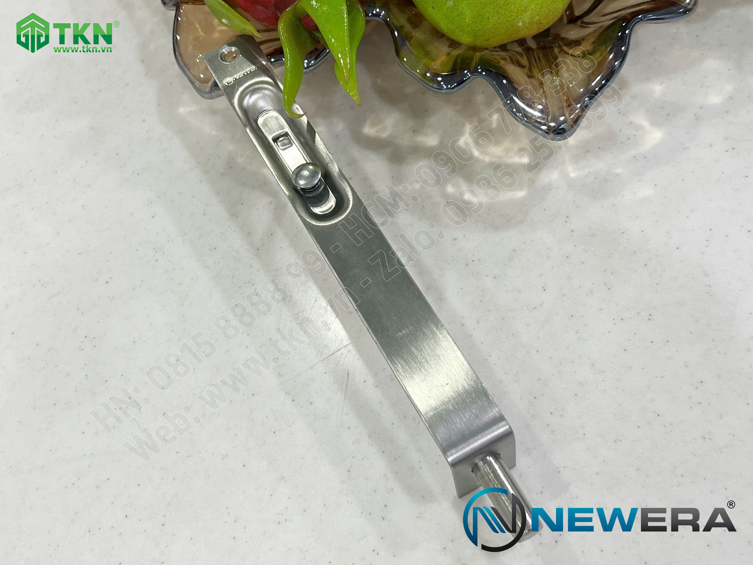 Chốt âm NewEra inox 304 cao cấp 200mm NE208A200 15
