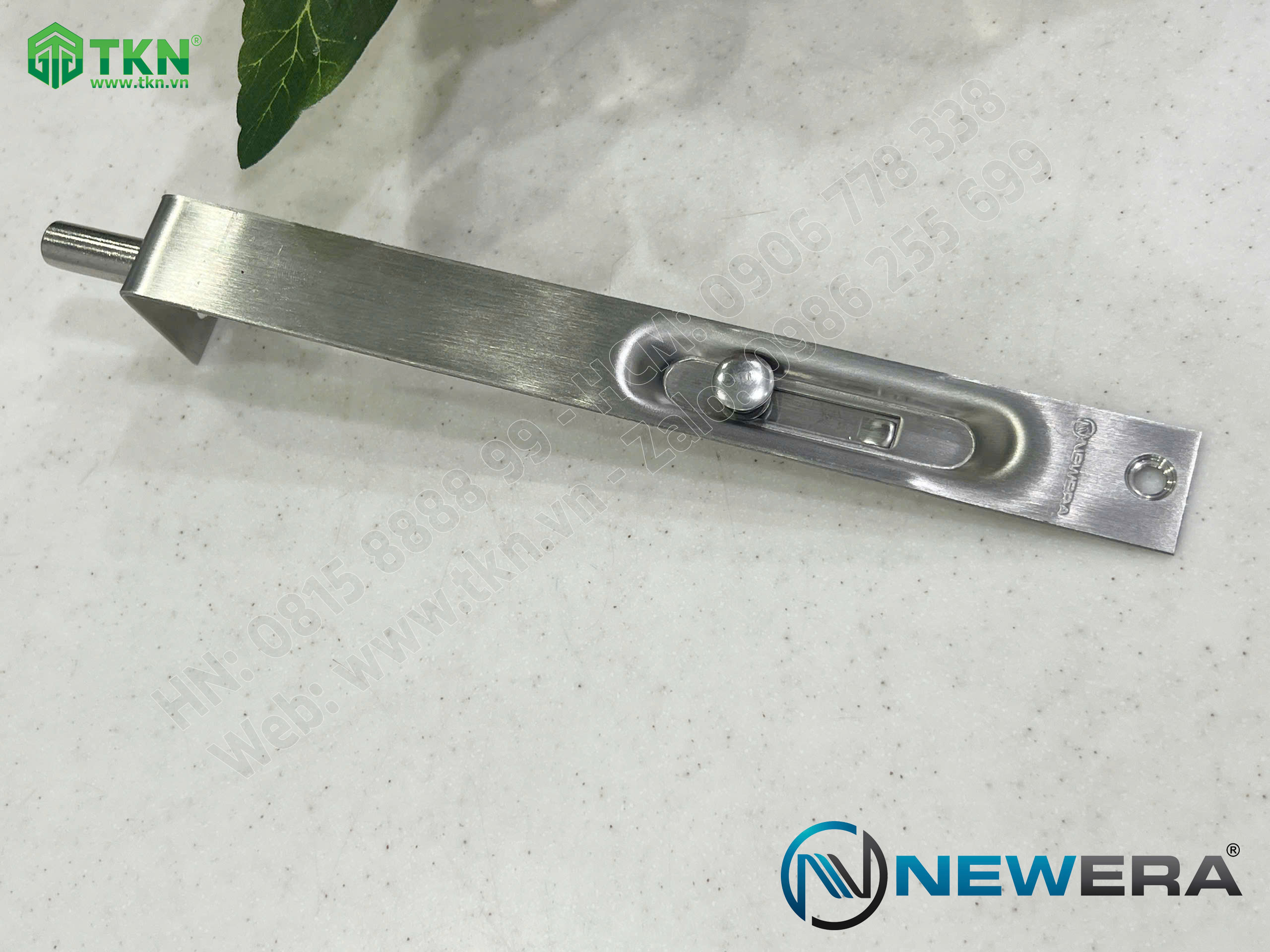 Chốt âm NewEra inox 304 cao cấp 200mm NE208A200 12