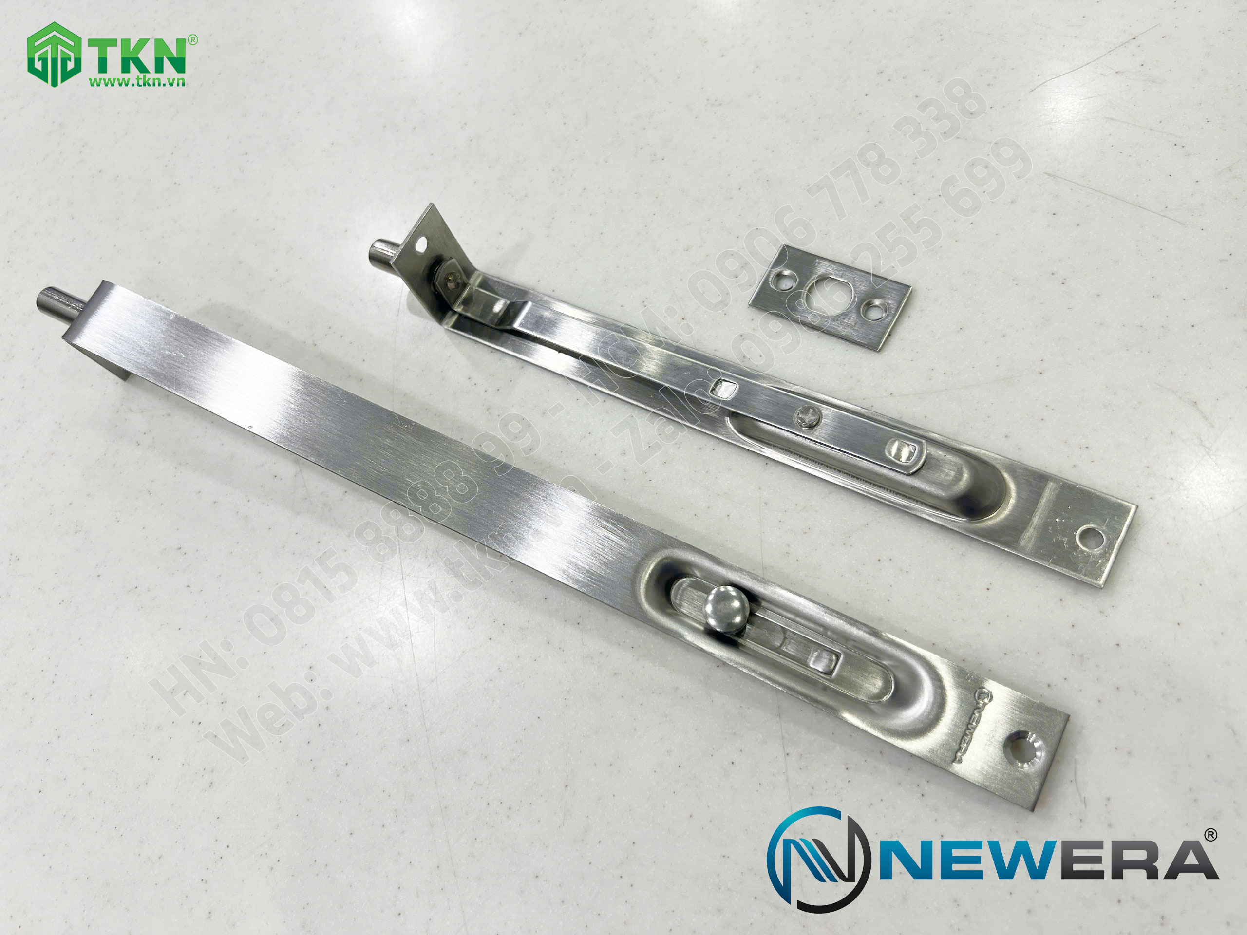 Chốt âm NewEra inox 304 cao cấp 200mm NE208A200 9
