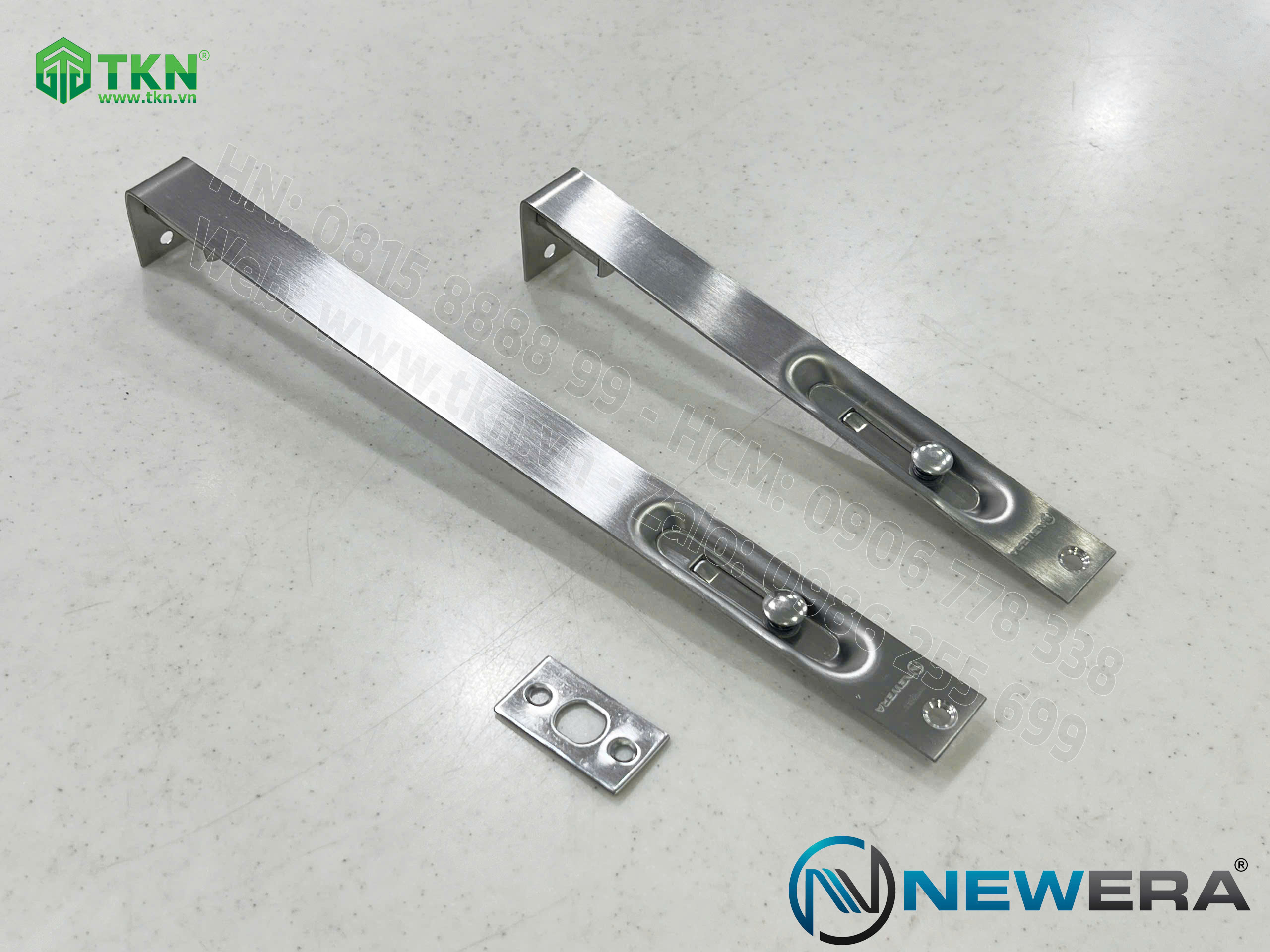 Chốt âm NewEra Inox 304 kích thước 300mm NE212A300 11