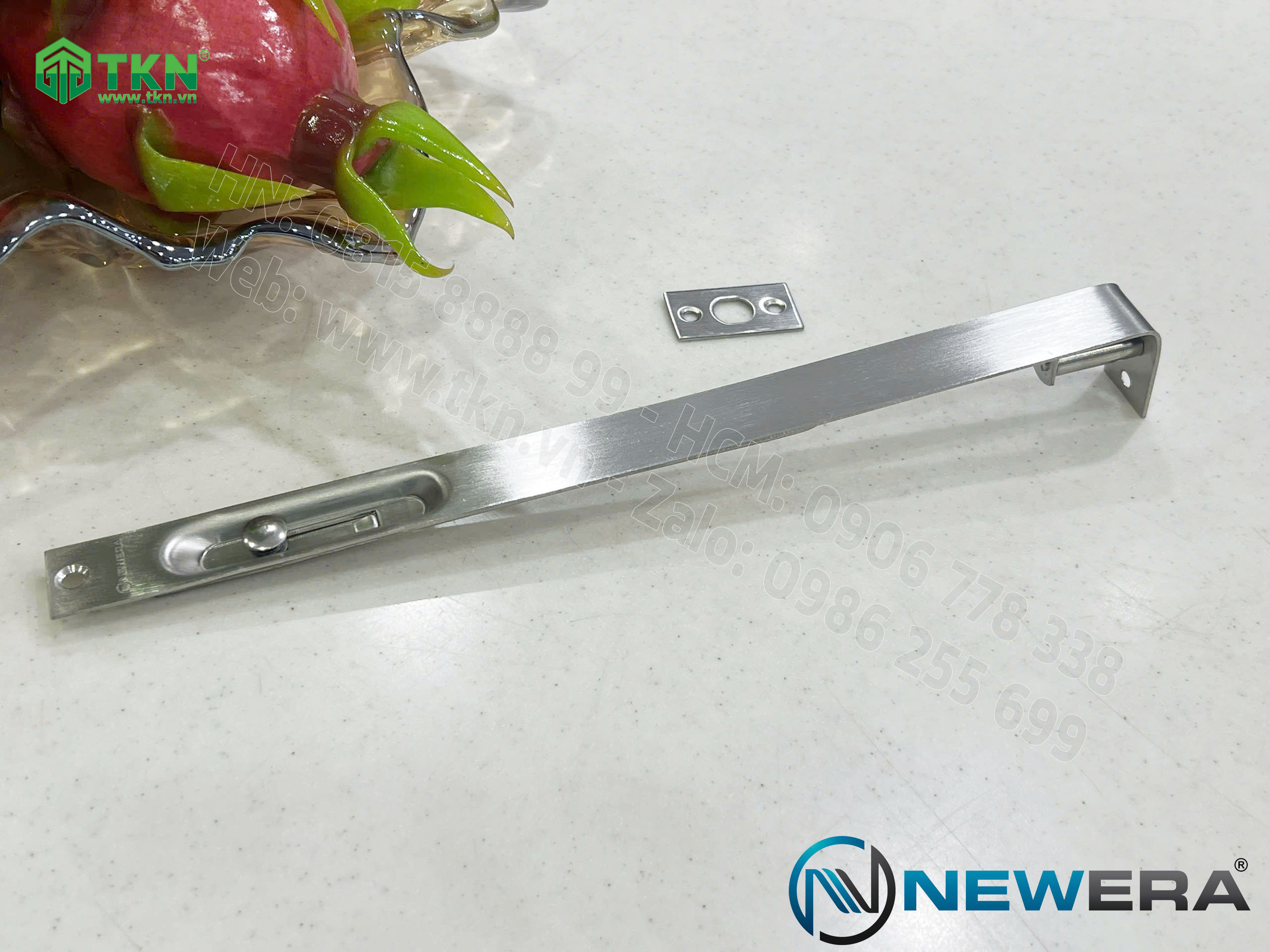 Chốt âm NewEra Inox 304 kích thước 300mm NE212A300 17