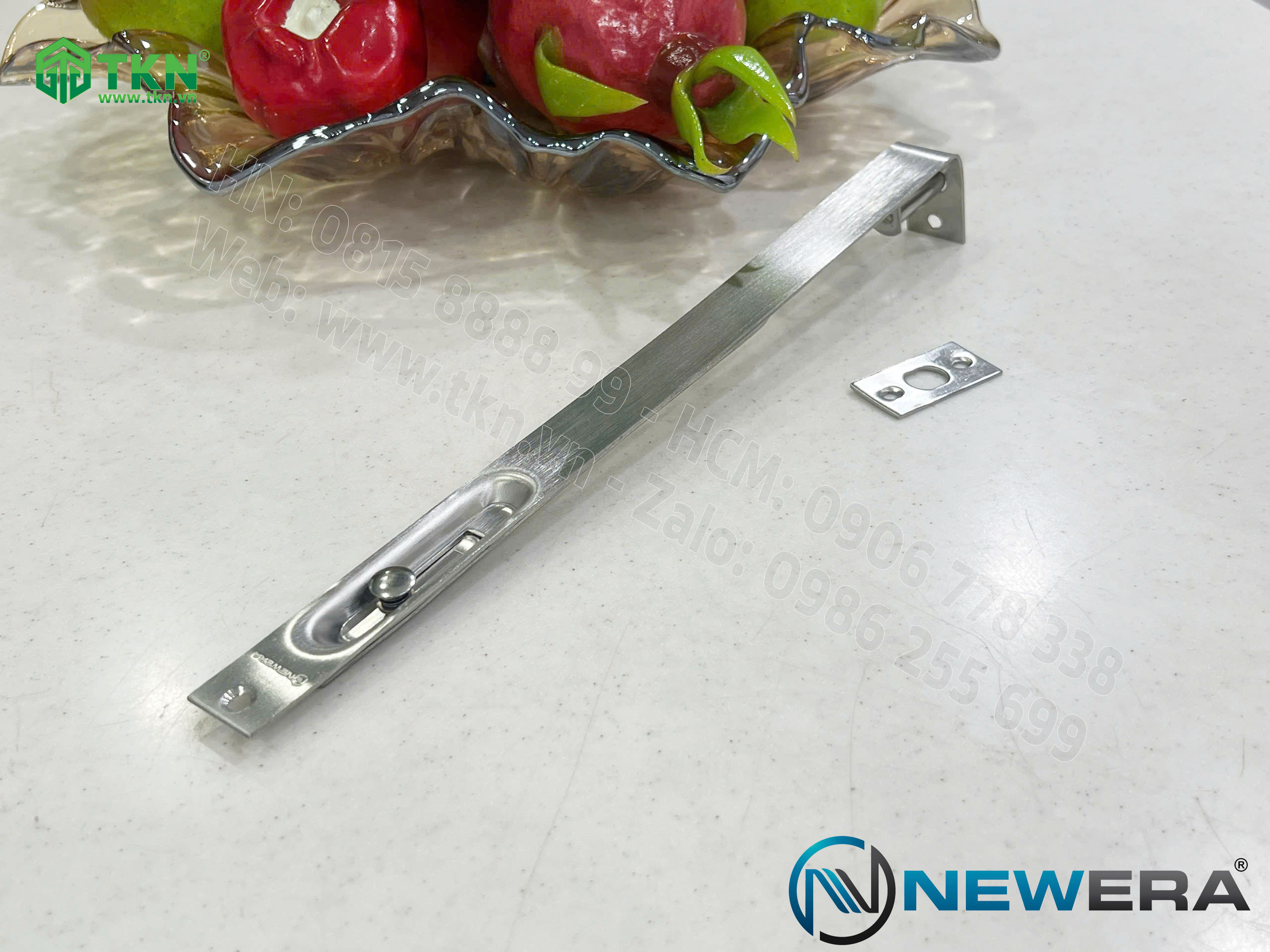 Chốt âm NewEra Inox 304 kích thước 300mm NE212A300 20
