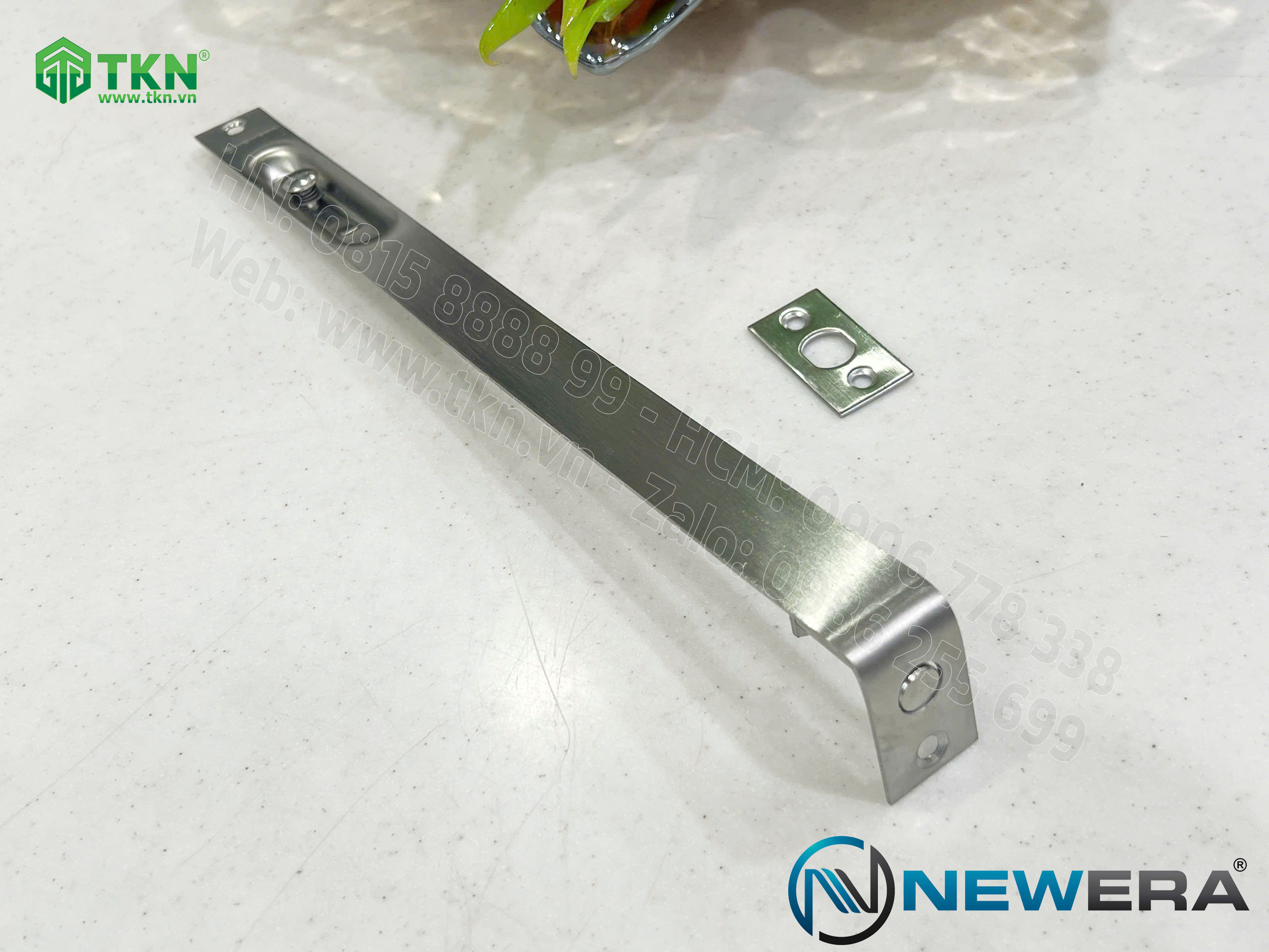 Chốt âm NewEra Inox 304 kích thước 300mm NE212A300 19
