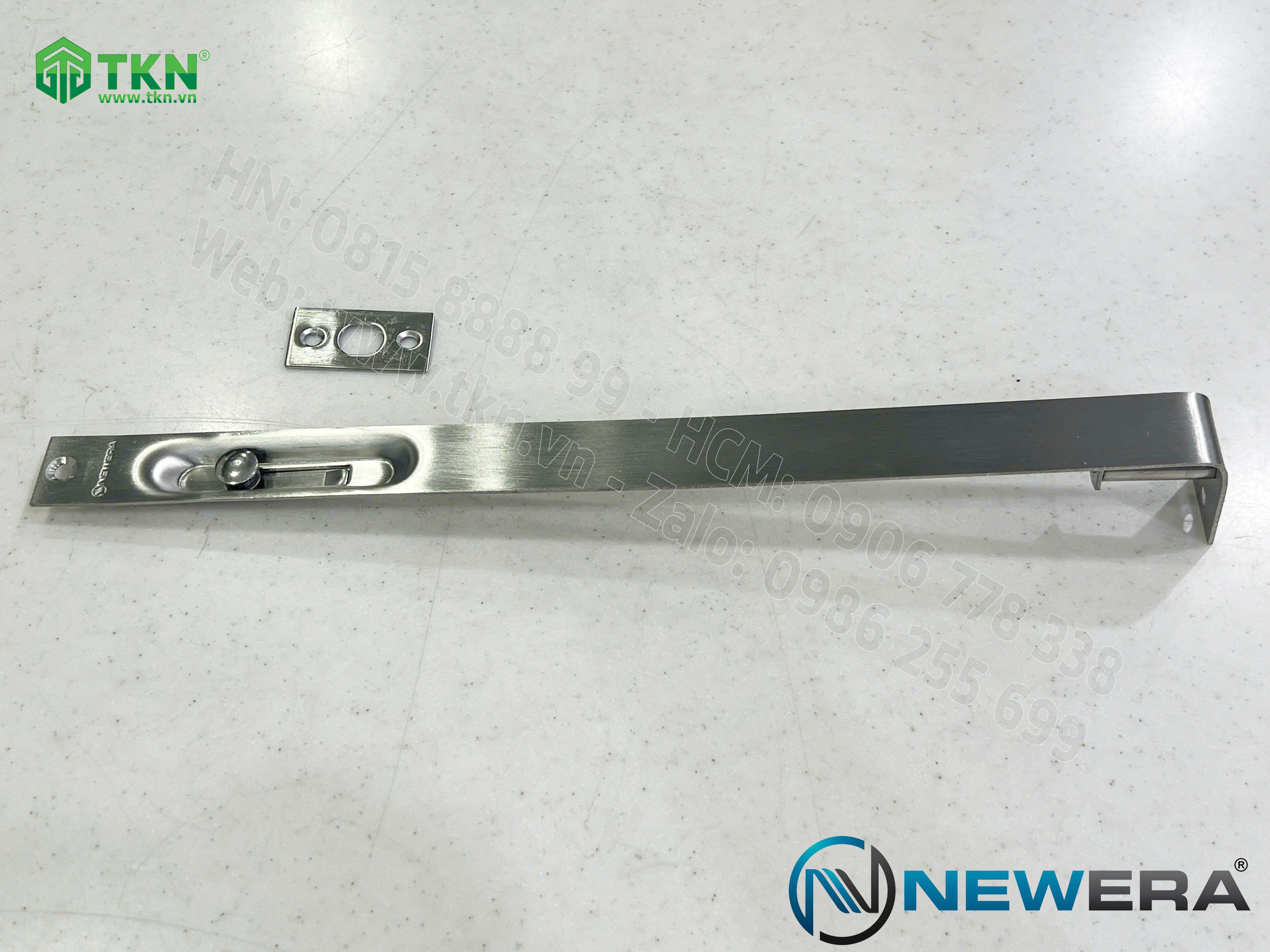 Chốt âm NewEra Inox 304 kích thước 300mm NE212A300 4
