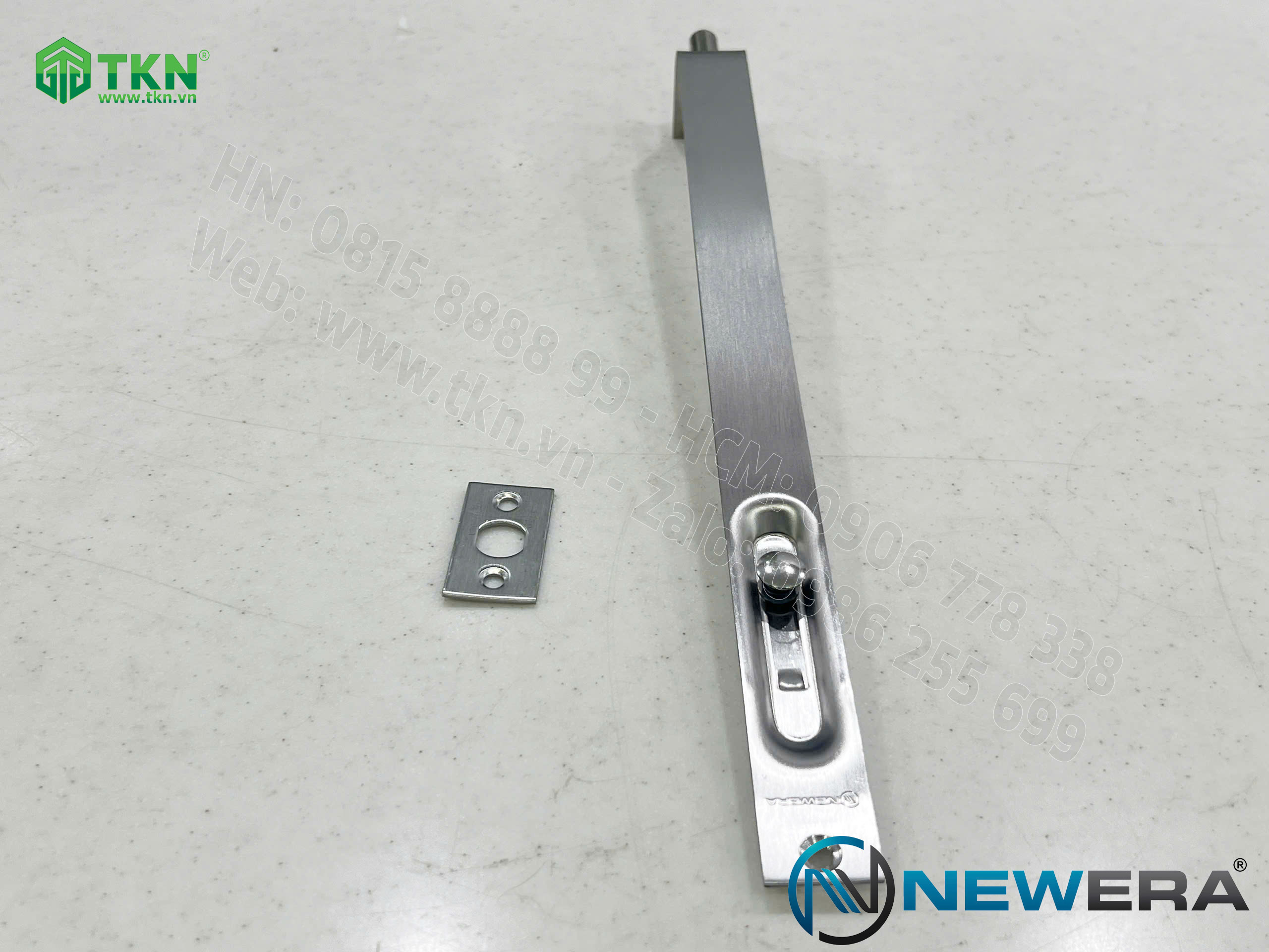 Chốt âm NewEra Inox 304 kích thước 300mm NE212A300 3