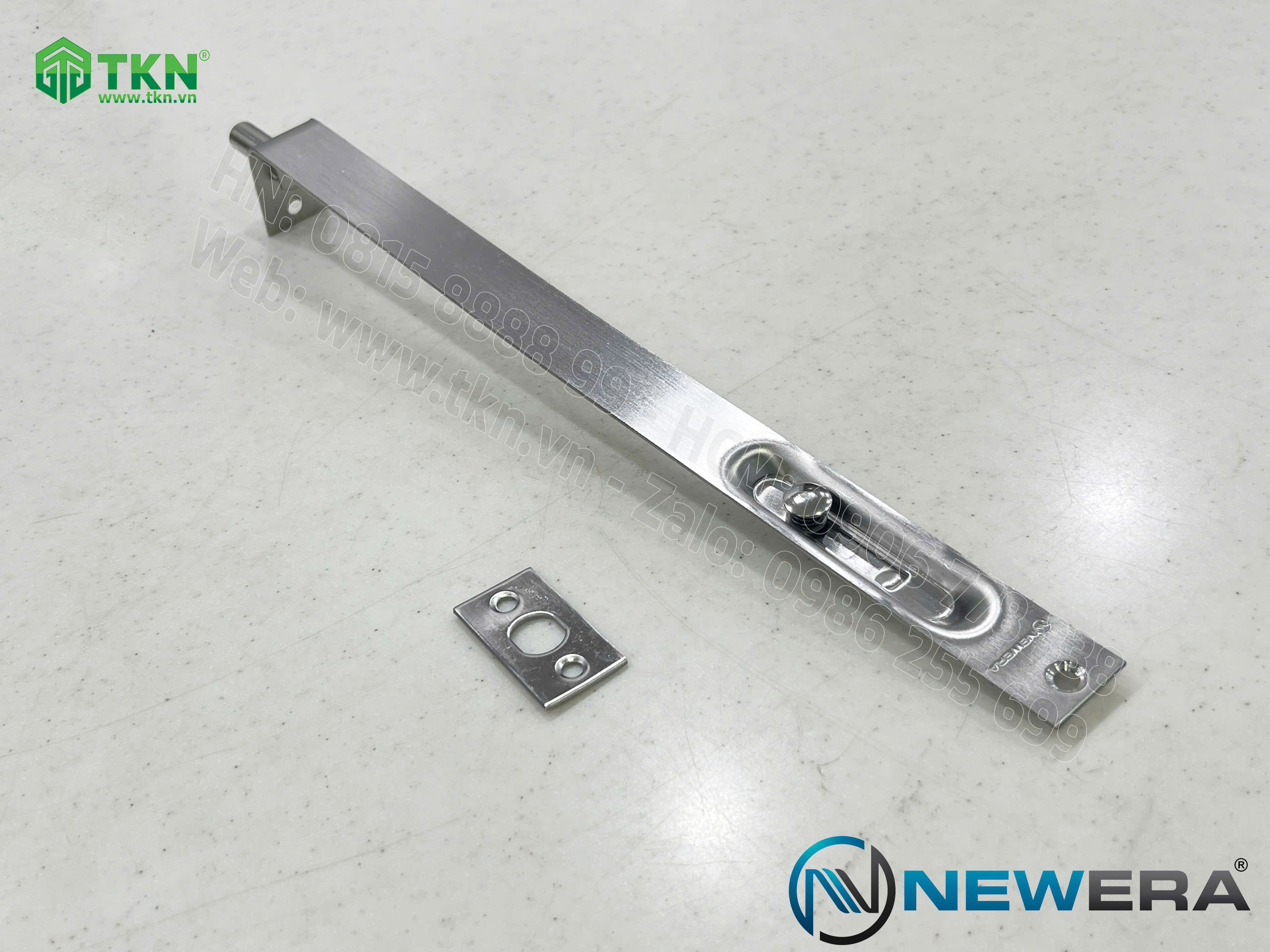 Chốt âm NewEra Inox 304 kích thước 300mm NE212A300 2