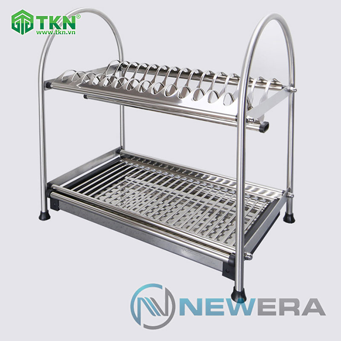 Giá để bát đĩa NewEra inox 304 để mặt bếp NE655.555