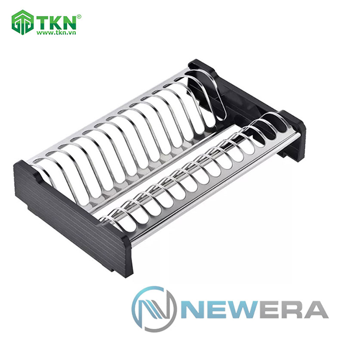 Giá để bát đĩa đa năng NewEra 900mm inox hộp 304 NE377.900 3