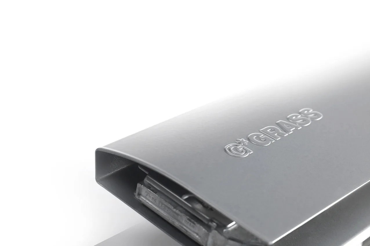 Ngăn kéo Grass DWD-XP 40kg vách inox nâng cấp thanh M2.500SS 6