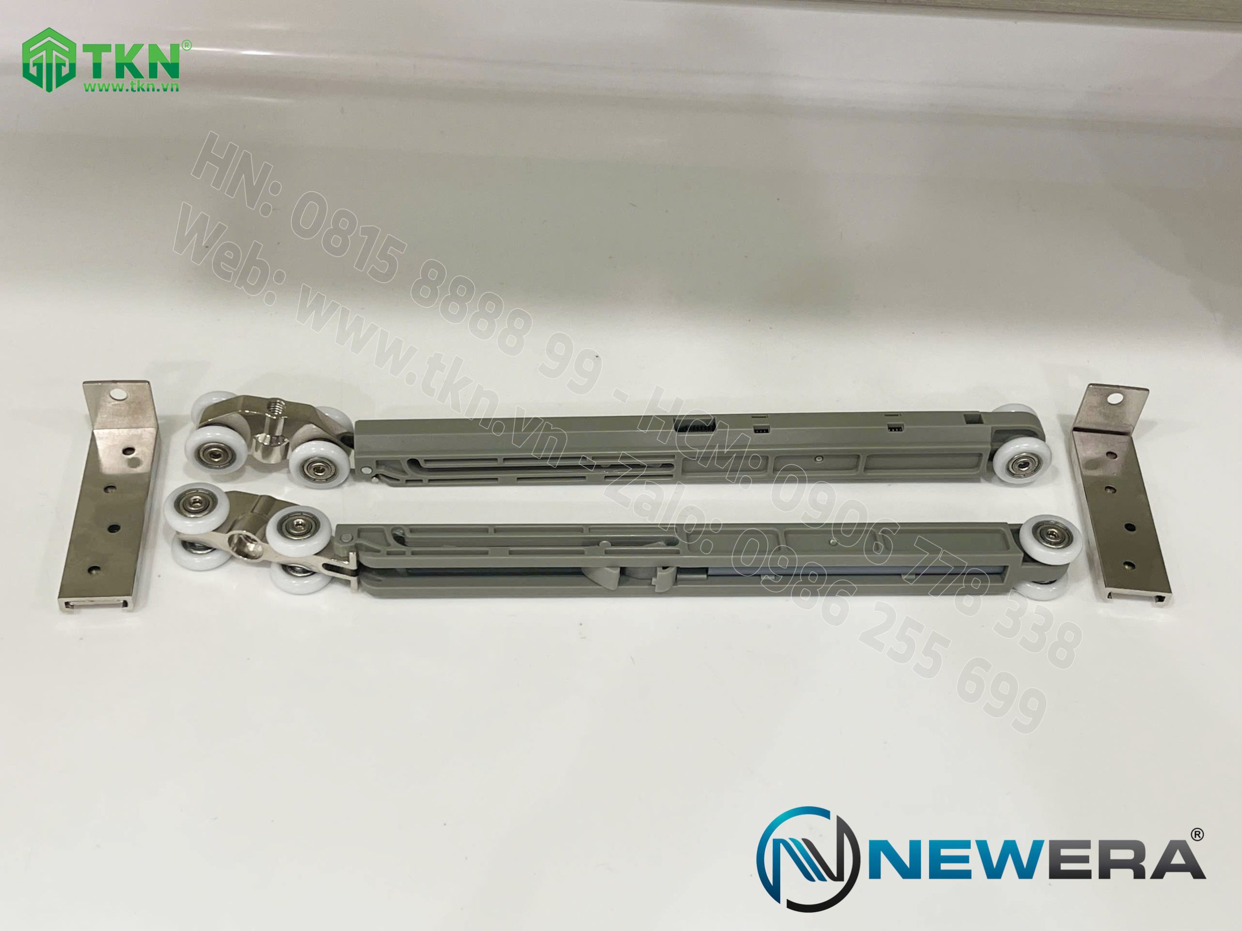 Phụ kiện cửa trượt lùa NewEra tải trọng 80kg/cánh NE143S 7