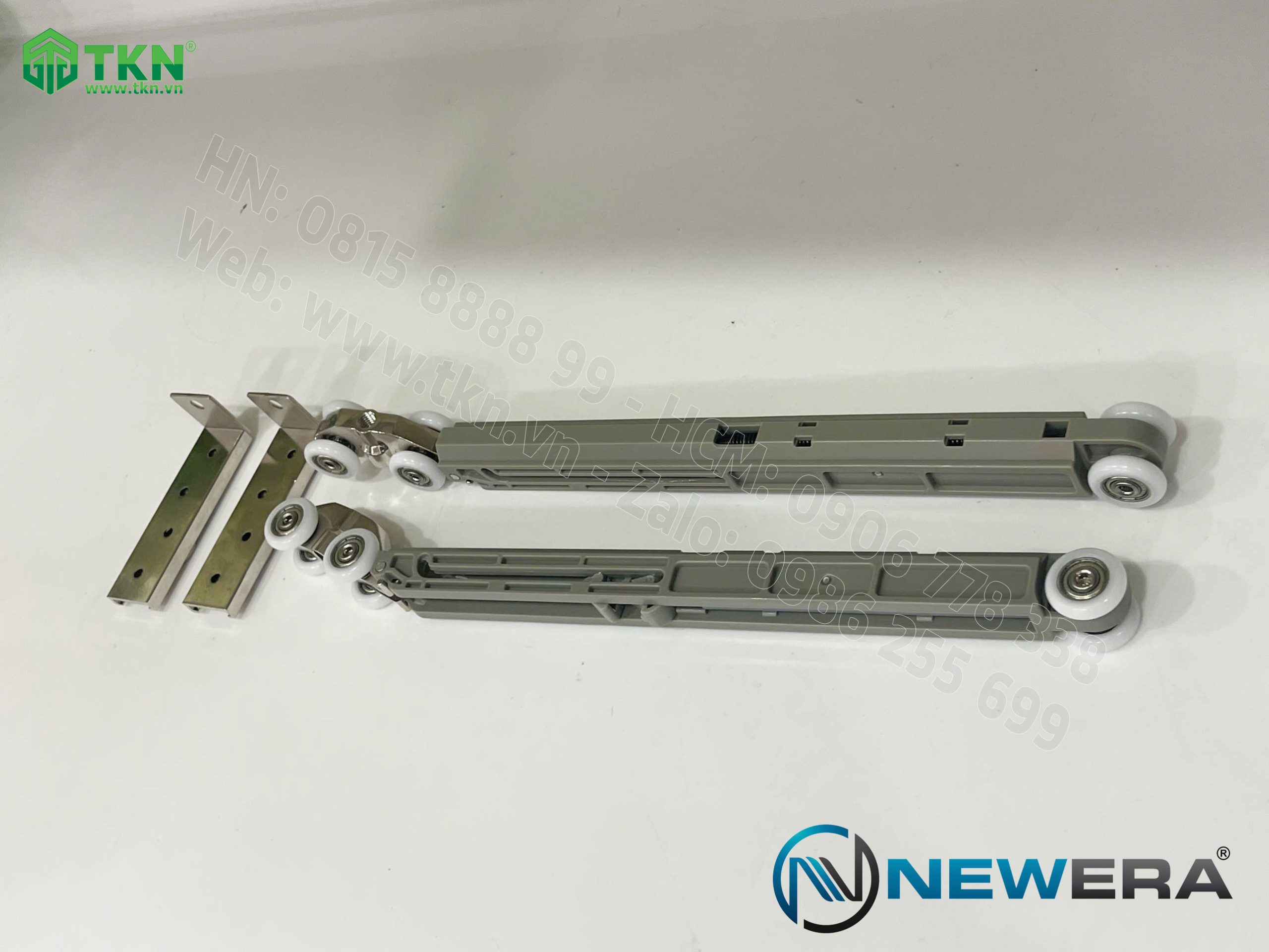 Phụ kiện cửa trượt lùa NewEra tải trọng 80kg/cánh NE143S 6