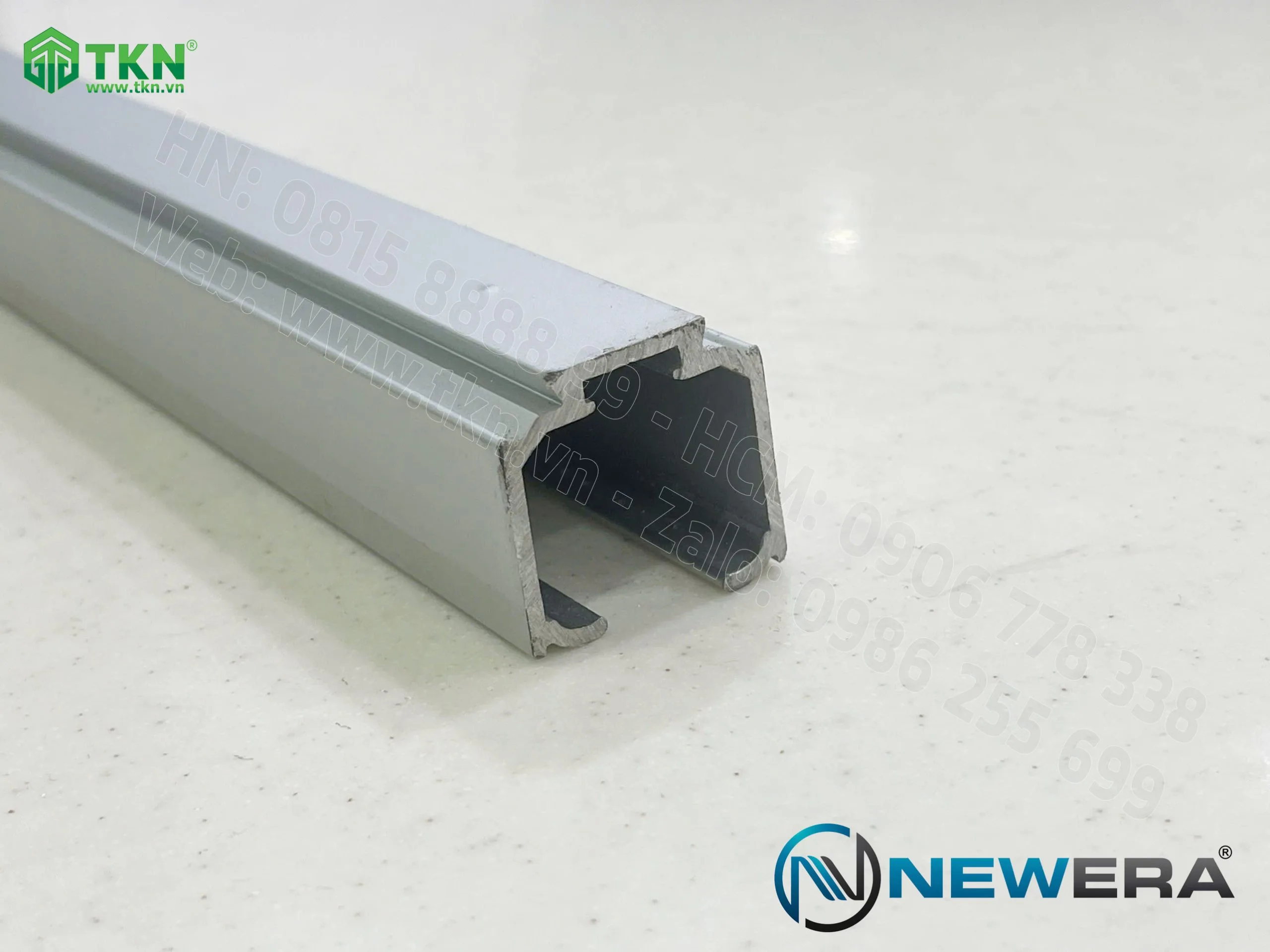 Ray trượt cửa lùa NewEra dài 2.5m ray trên NE809GT2 2