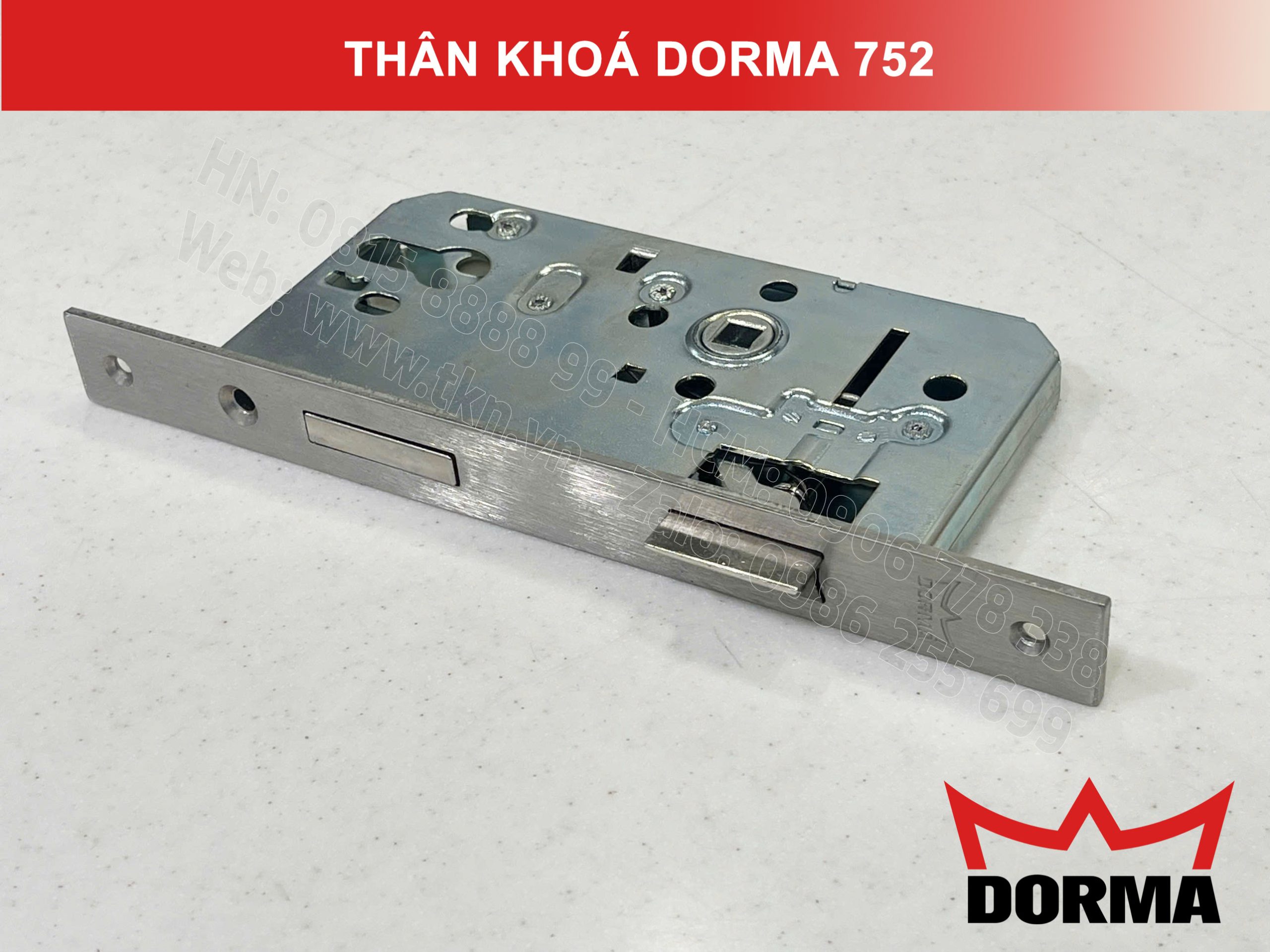 Thân khóa cửa Dorma 752
