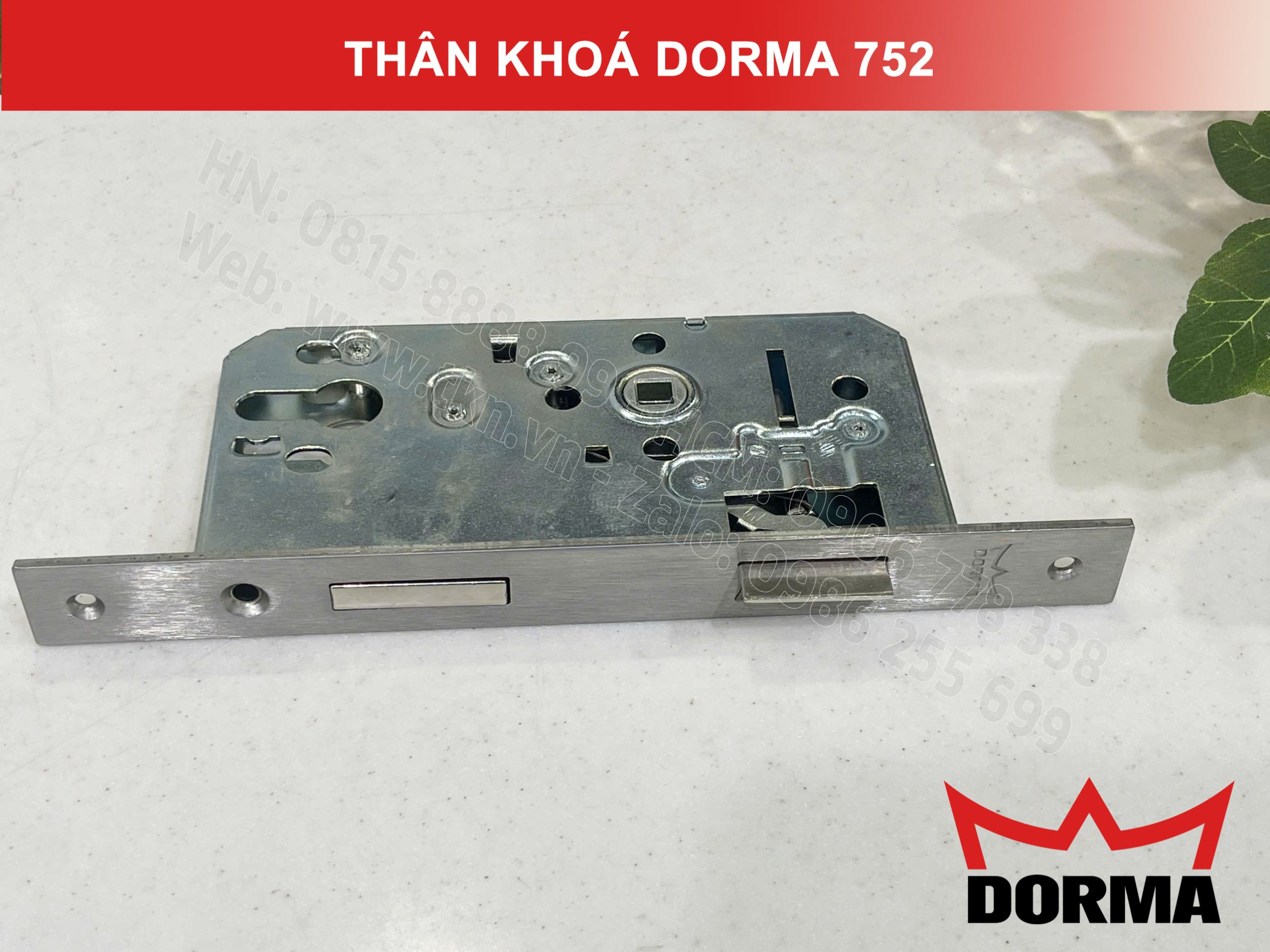 Thân khóa cửa Dorma 752 14
