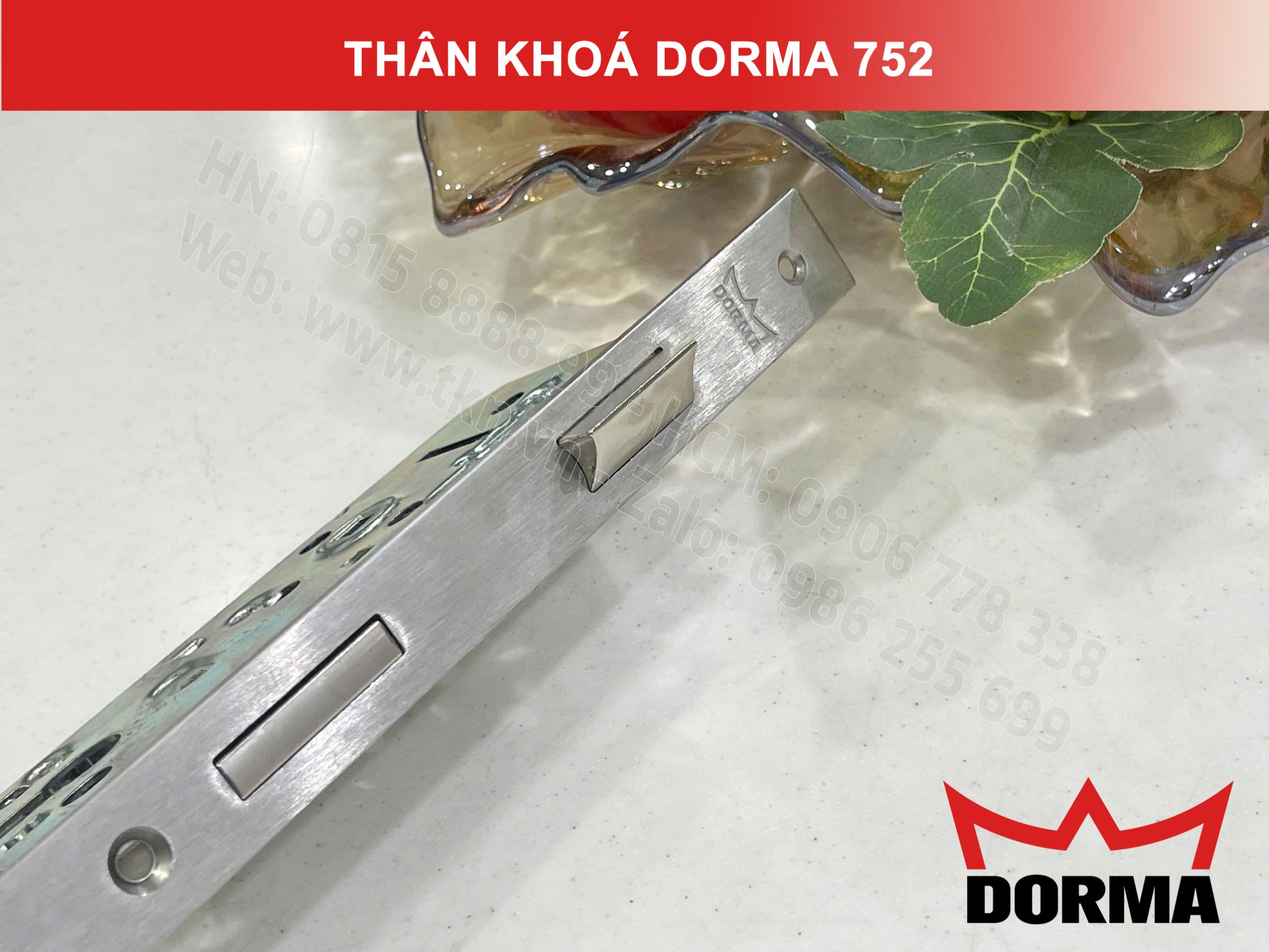 Thân khóa cửa Dorma 752 12