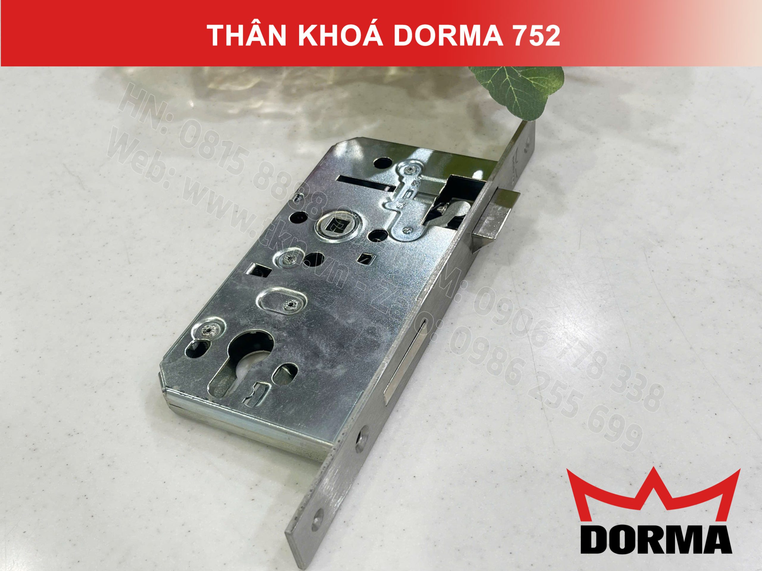 Thân khóa cửa Dorma 752 10
