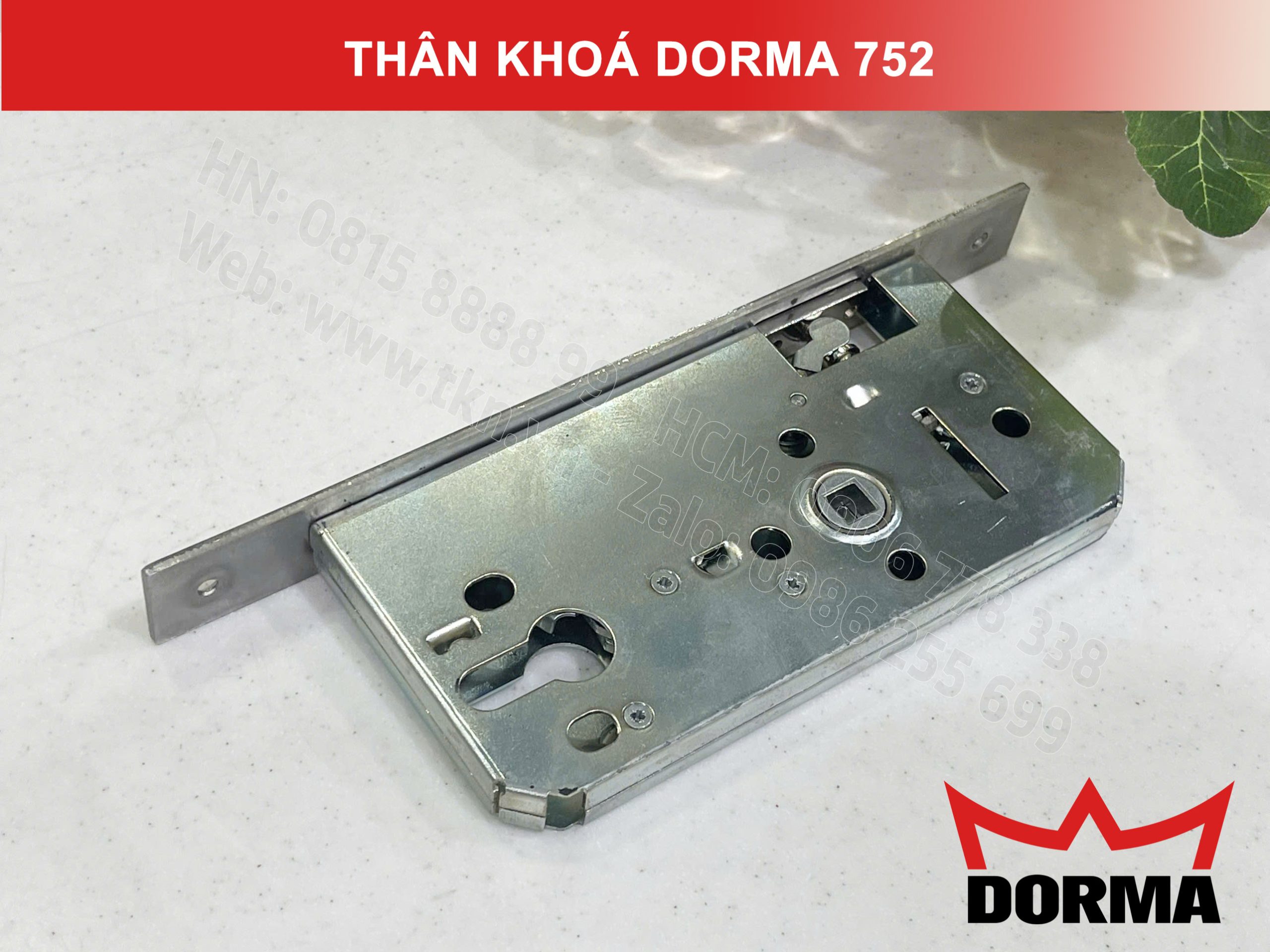 Thân khóa cửa Dorma 752 8