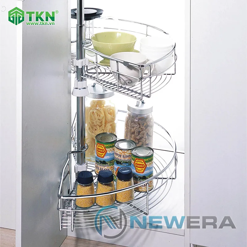 Mâm xoay inox 304 nan mở 1/2 NE355.180 NewEra
