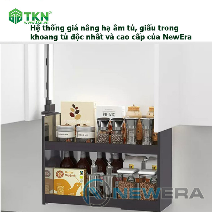 NewEra NE114.800 thiết kế giấu trong khoang tủ