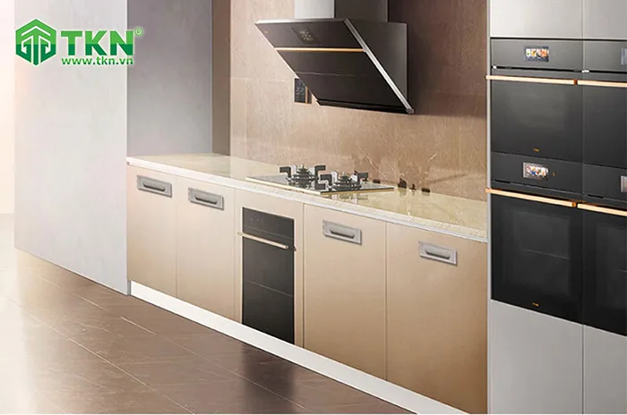 Tay nắm tủ âm hợp kim thép sang trọng YFP-020US9 4