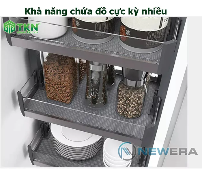 NewEra NE766.400 có khả năng chứa lượng đồ lớn