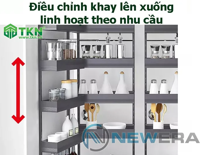 Khay rổ NewEra NE766.900 dễ dàng điều chỉnh linh hoạt