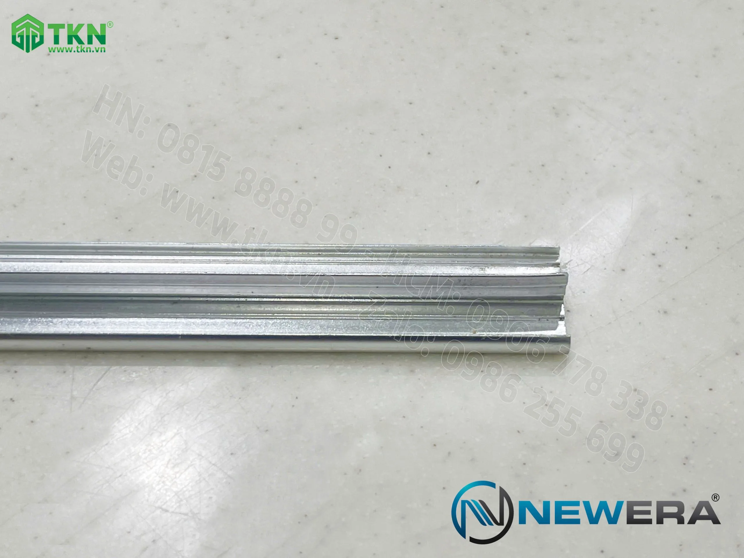 Nẹp nhôm bo cánh tủ dài 3m màu inox NE5030.3000SS 7