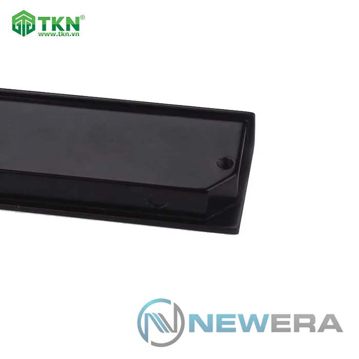 Tay nắm tủ âm hợp kim màu đen NE6755.128D 2