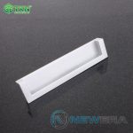 Tay nắm tủ âm hợp kim màu trắng NE6755.128T 2