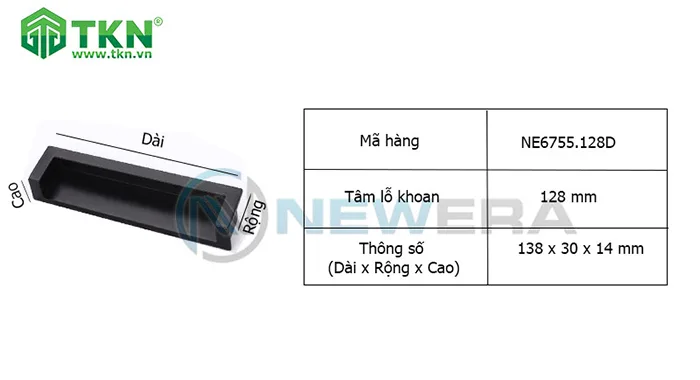 Thông số kích thước NewEra NE6755.128D
